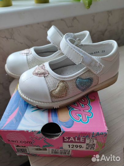 Туфли детские для девочки 23