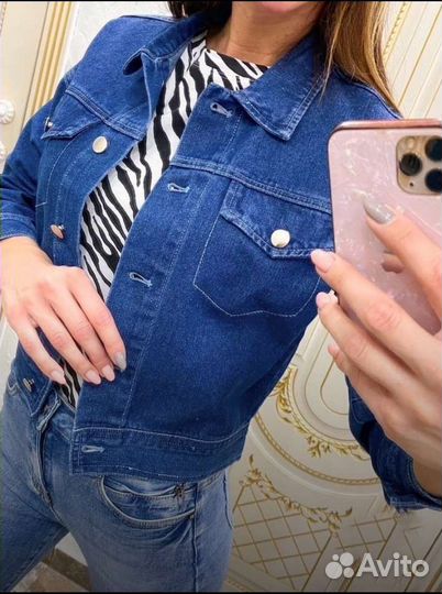 Джинсовая куртка новая