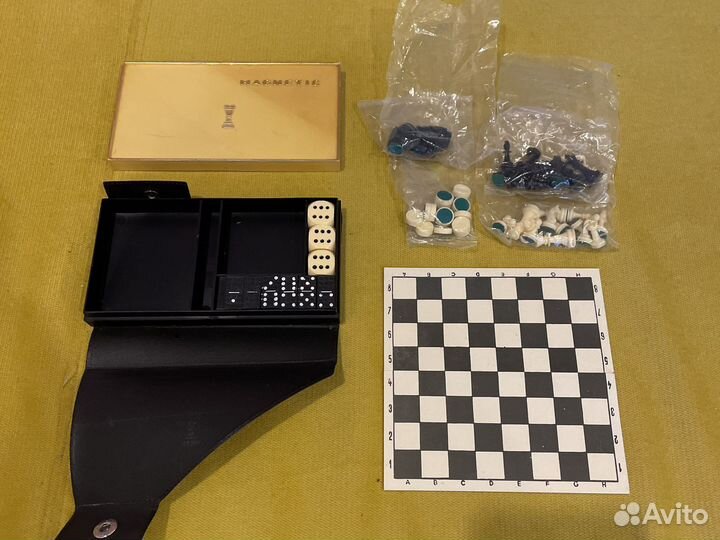 Коллекционная дорожная игра а/к Malev 70-х годов