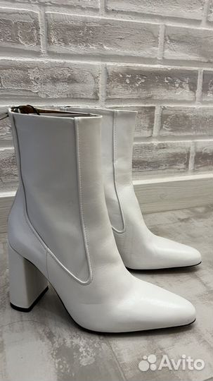 Ботинки Zara, кожаные 36р