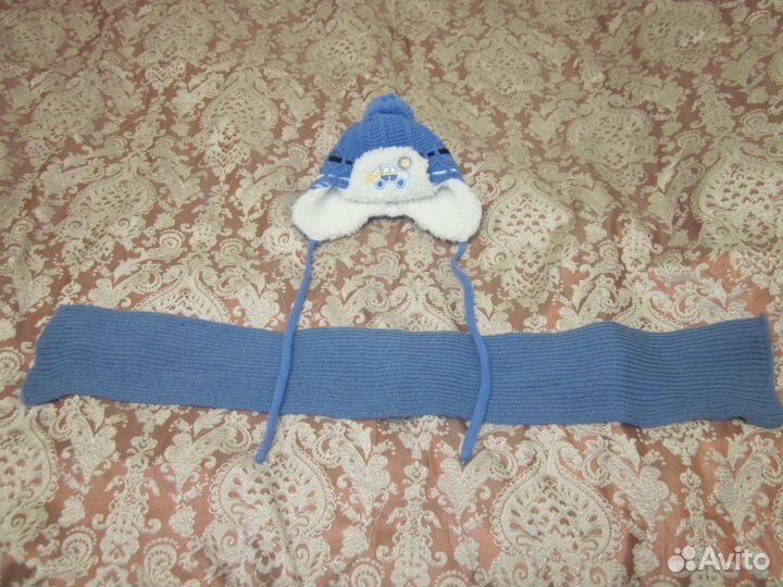 Шапочка+ шарфик