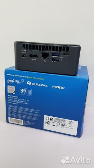 Мини пк Intel NUC NUC8I5BEH2 /CPU Core i5-8259U