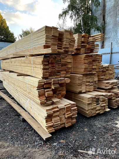 Доска обрезная 40х200х6000мм с доставкой