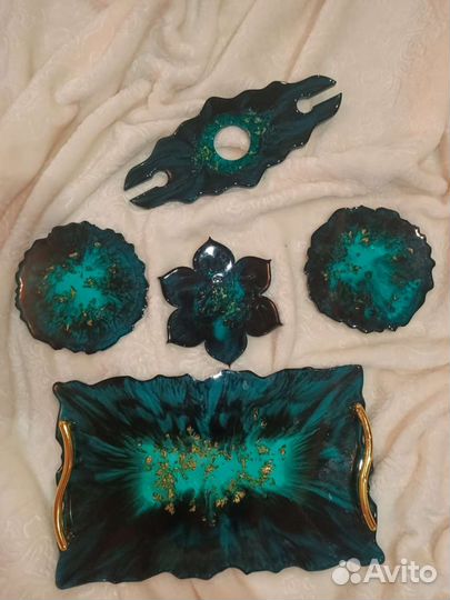 Набор для вина из смолы