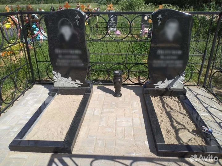 Благоустройство захоронений, установка памятников