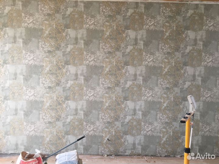 Пклейка обоев