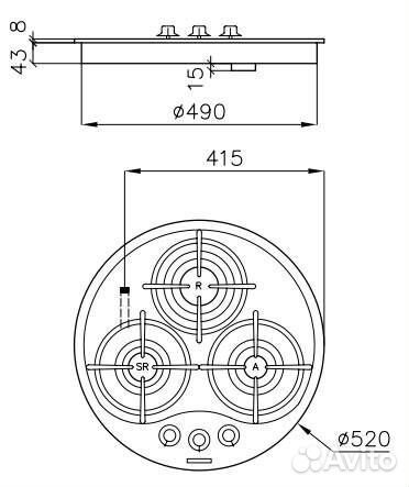 Поверхность foster 7052442