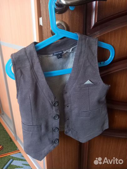 Рубашка с жилеткой 110р