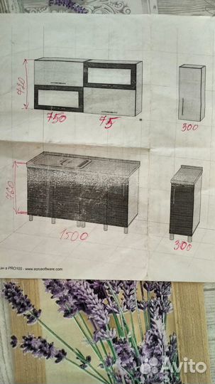 Кухонный гарнитур бу