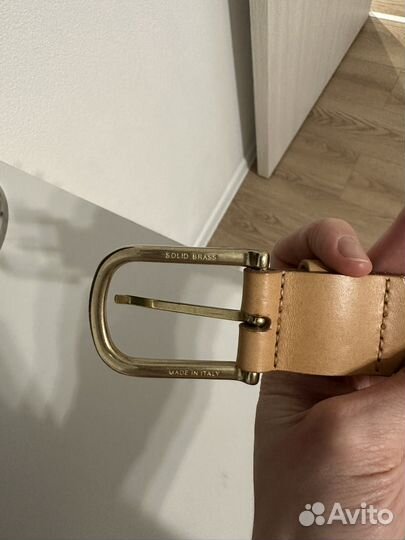 Ремень кожаный женский