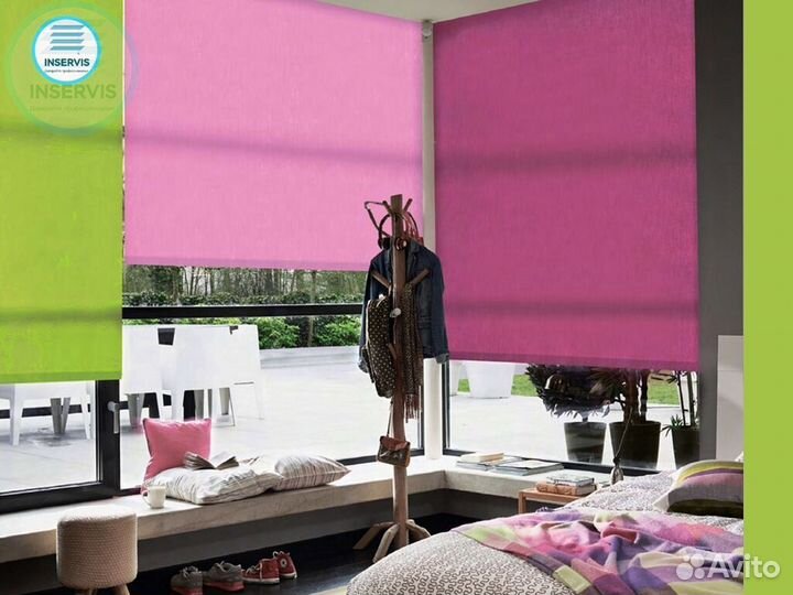 Плиссе жалюзи на пластиковые окна