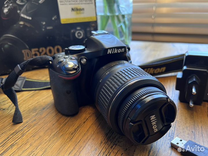 Фотоаппарат Nikon D5200 18-55 VR Kit