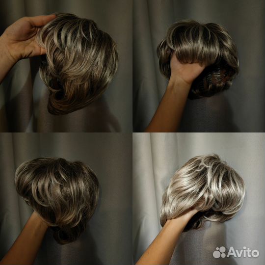 Парик короткий мелированый