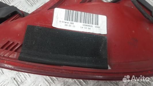 Фонарь задний левый audi A4 B8 (KBE02MX01)