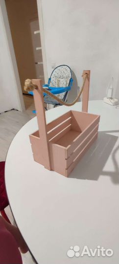 Ящик деревянный подарочный