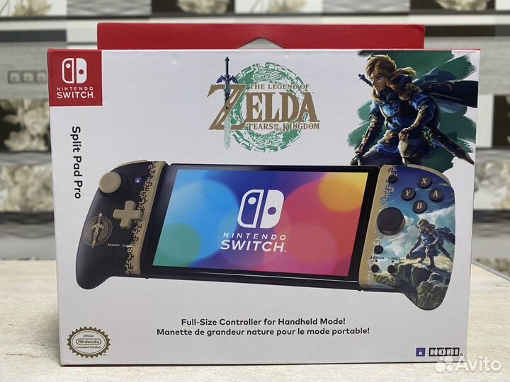 Hori Split Pad Pro Zelda Tears Of The Kingdom