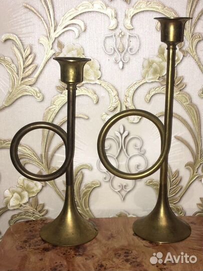 Винтаж. Подсвечник. Пепельница. Стакан. Германия