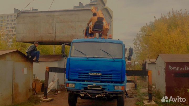 Перевозка металлических гаражей,вагончиков