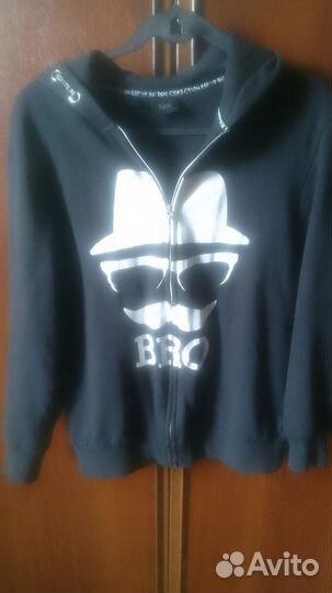 Кофта с капюшоном мужская