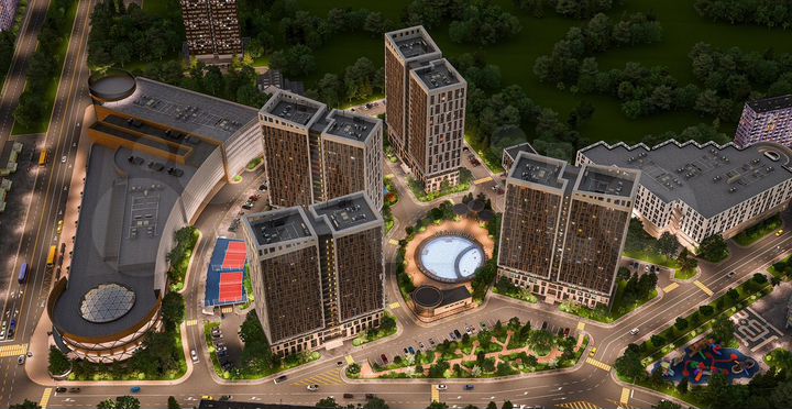 1-к. квартира, 26,1 м², 3/20 эт.