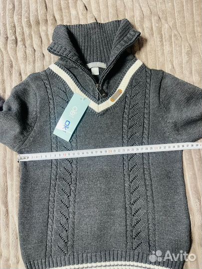 Джемпер свитер новый для мальчика 122 128 Okaidi