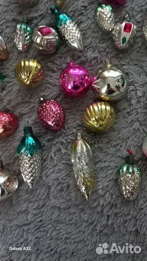 Елочные игрушки СССР
