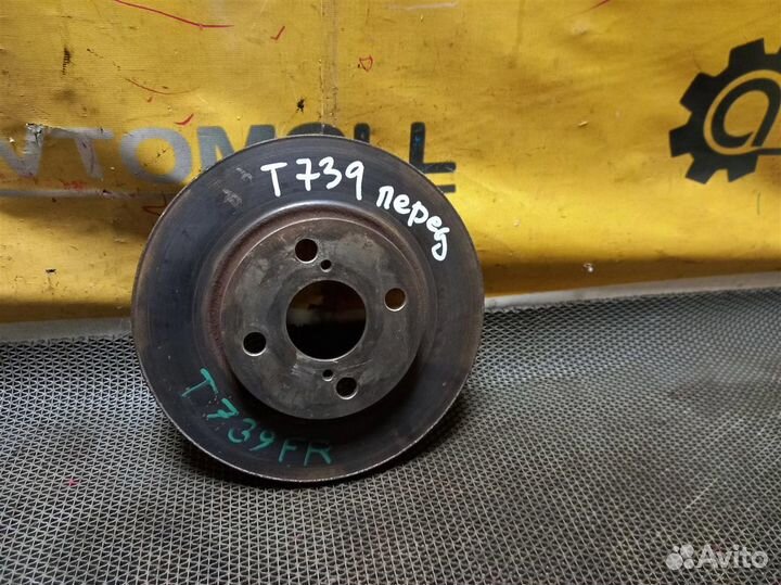 Диск тормозной (передний) toyota corolla ZZE121