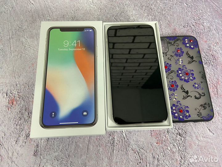 iPhone X 256 gb gray A1416