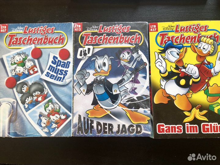 Манга, комиксы на русском, немецком, японском