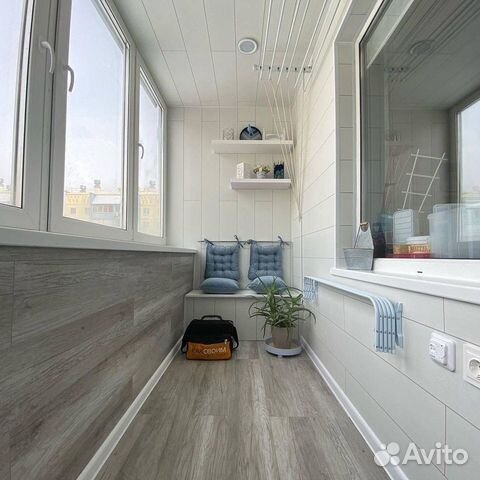 Ремонт и отделка балконов (утепление, остекление)