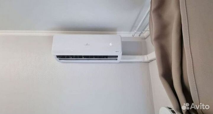Сплит система с установкой