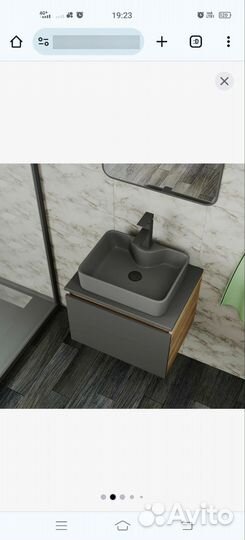 Мебель для ванных комнат тумба и раковина