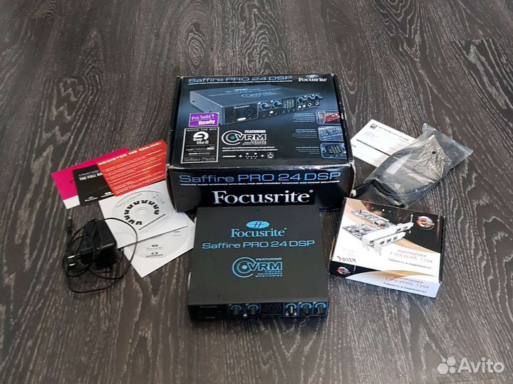 Внешняя звуковая карта focusrite saffire pro 24dsp
