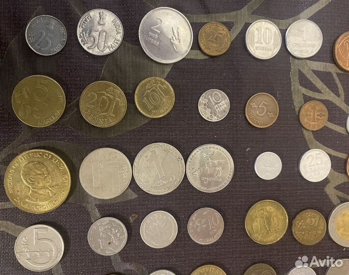 Набор иностранных монет