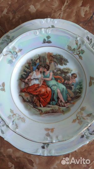 Тарелки от сервиза Мадонна гдр