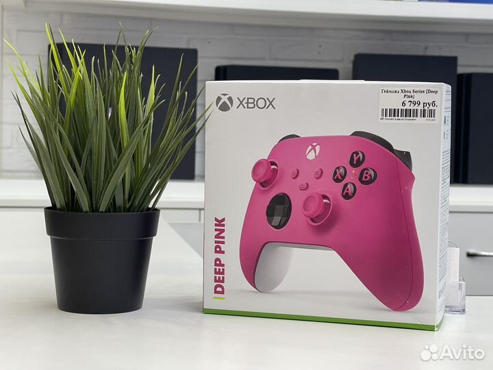 Геймпад новый оригинал Xbox Series розовый