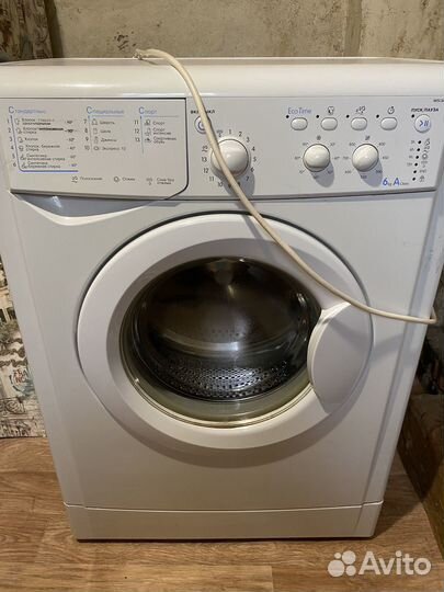 Стиральная машина indesit 6кг