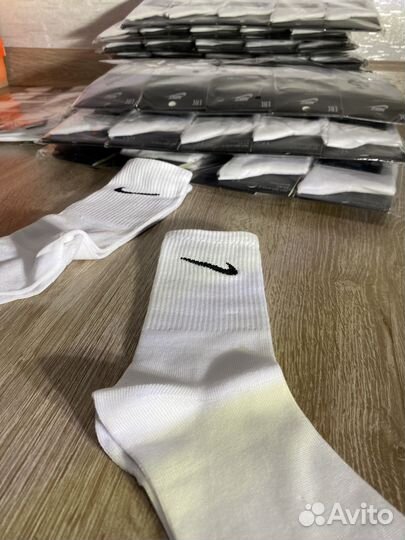 Носки nike белые