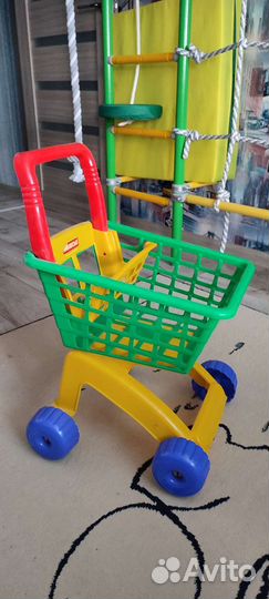 Продуктовая тележка полесье