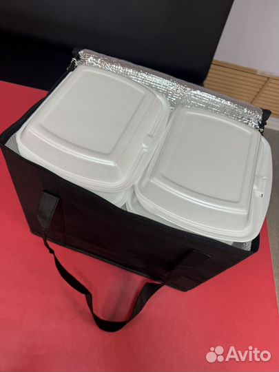 Термосумка для доставки еды новая