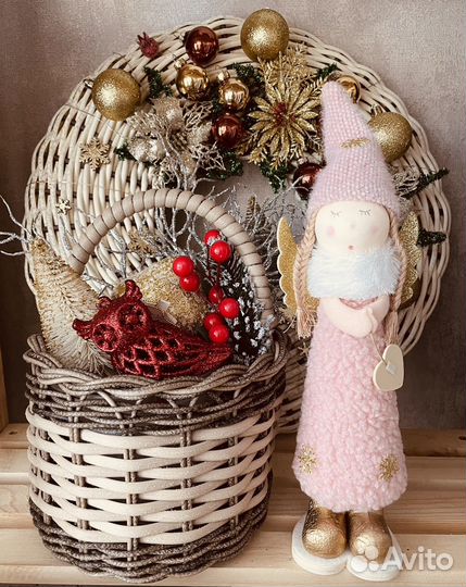 Корзина плетеная