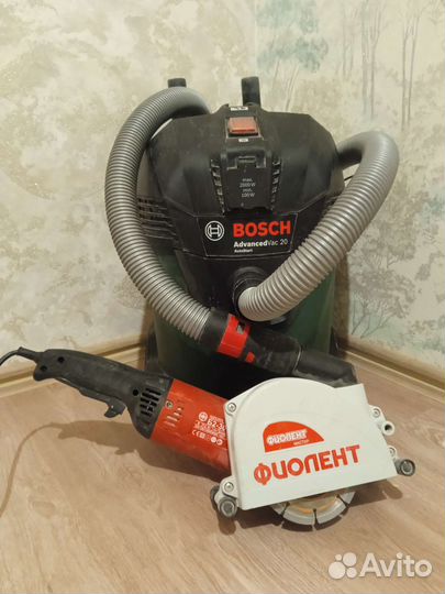 Аренда штробореза и пылесоса с циклонным фильтром