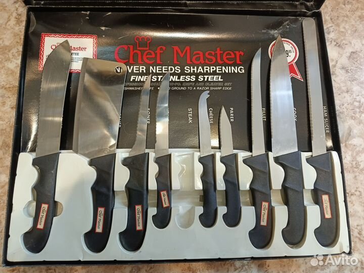 Набор ножей chef master