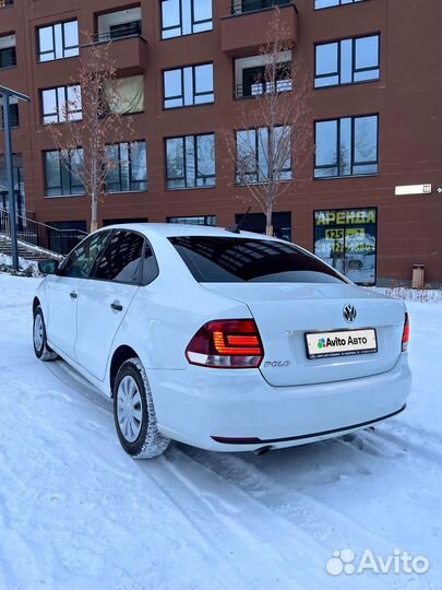 Volkswagen Polo 1.6 МТ, 2018, 135 000 км