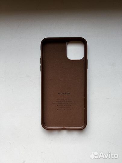 Чехол для iPhone 11 Pro Max из эко кожи