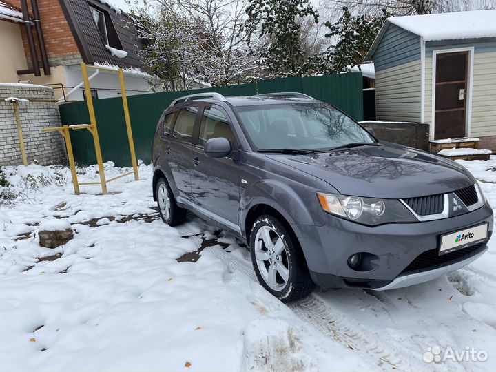 Mitsubishi Outlander 2.4 CVT, 2008, 142 000 км