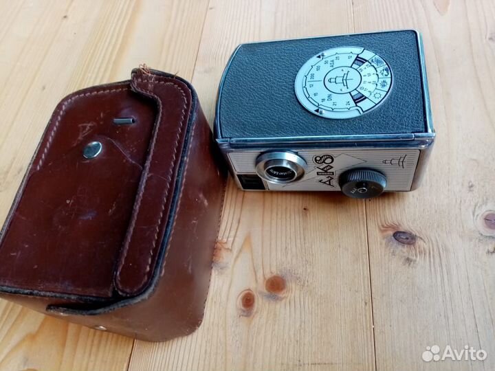 Кинокамера 8 мм, ак8 с объективом zelss