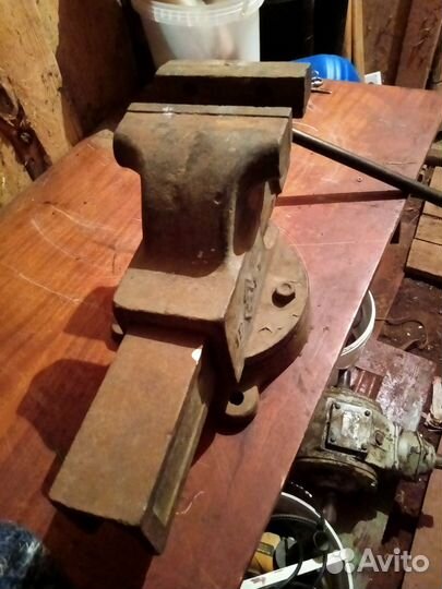 Тиски станочные СССР бу