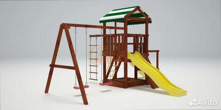 Детская площадка зима / лето