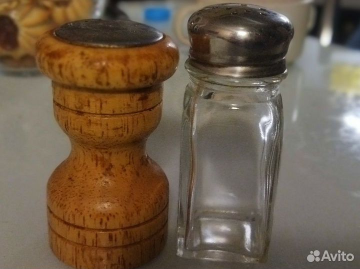 Солонка перечница б/у